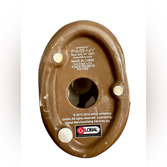 Emoji Poop Bank Shelf Sitter - Office Decor - Brown - Picture 3 of 3